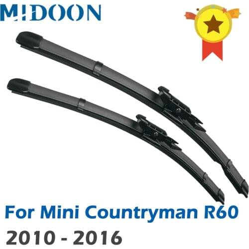MIDOON Wiper Blades for Mini Countryman R60 F60 Fit Pinch Tab Arms 2010 2011 2012 2013 2014 2015 2016 2017 2018