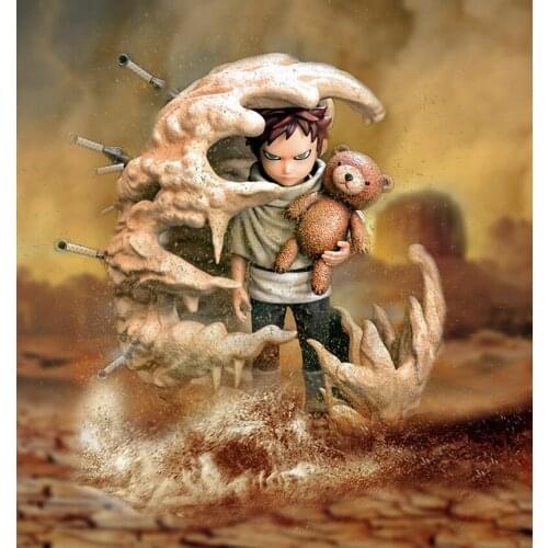 Spot [Yihong] Zero Studio Gaaraa Childhood Absolute Defense GK Limited Edition Statue Hand-Made Resin Figures Model