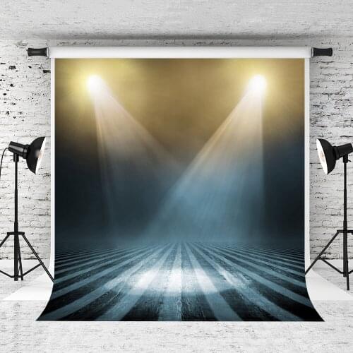VinylBDS Stage Background Photography Backdrops Red Stage Lighting Photography Back Photographic Studio J01093