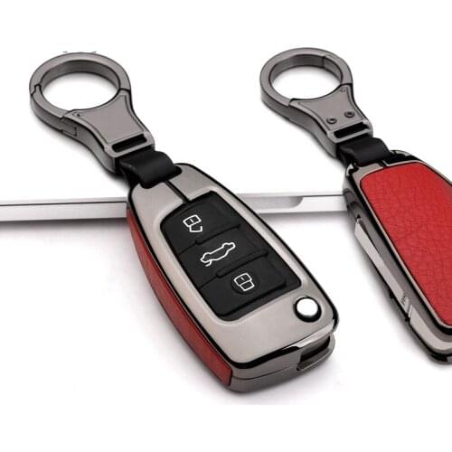 High Quality Car Key Case Bag For AUDI A4L A6L A5 A7 A8 Q5 Q7 S5 S6 S7 S8 SLINE RS A3 C6 8P 8V A3 A1 Quattr