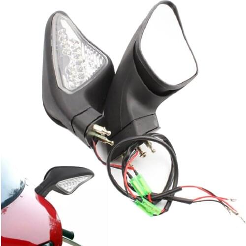Motorcycle Rear view Mirror Turn Signal LED For Ducati 1098 848 1098S 1098R 1198S 1198R 2007 2008 2009 2010 2011 2012