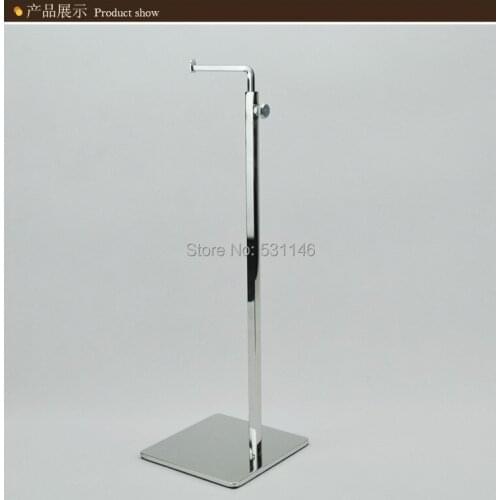 2PCS Free Shipping Metal Mirror surface handbag display stand woman bag holders racks