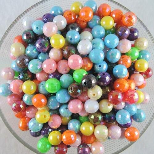 Free shipping,10mm round beads,200pcs/lot,acrylic diy material beads,earth faceted cut shape beads, kids jewelry accessories