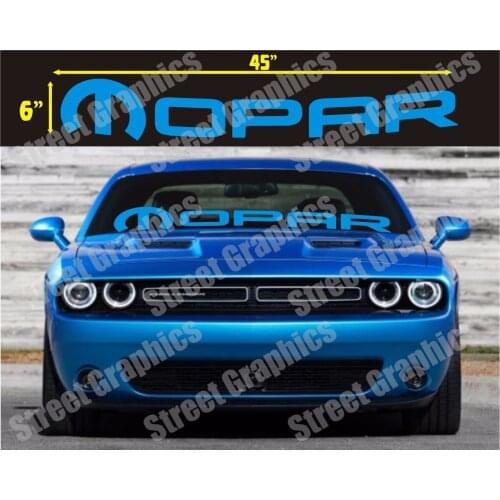 For MOPAR WINDOW DECAL..CHARGER, CHALLENGER, RAM, OR ANY MODEL Car Styling