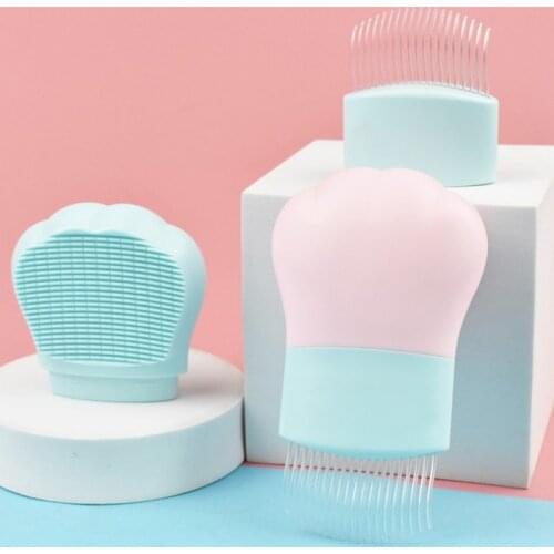 Pet Cat Dog Massage Brush Pet Grooming Massage Comb To Remove Loose Hairs For Cats Puppy Hair Fur Removal Shedding Remover