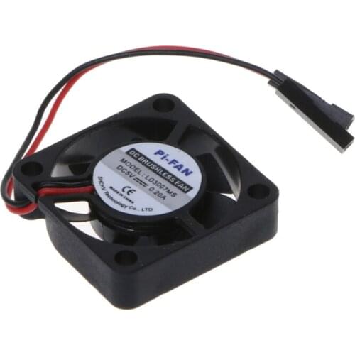 Mini Cooling Fan Heat Sink For Raspberry Pi 3/2/B+ 3.3V/5V Model Computer