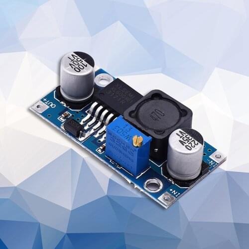 1pc DC-DC Boost Module 3-32V 4A Adjustable Step Up Converter XL6009 Power Supply Voltage Module Electrical Equipment 43*21*14mm