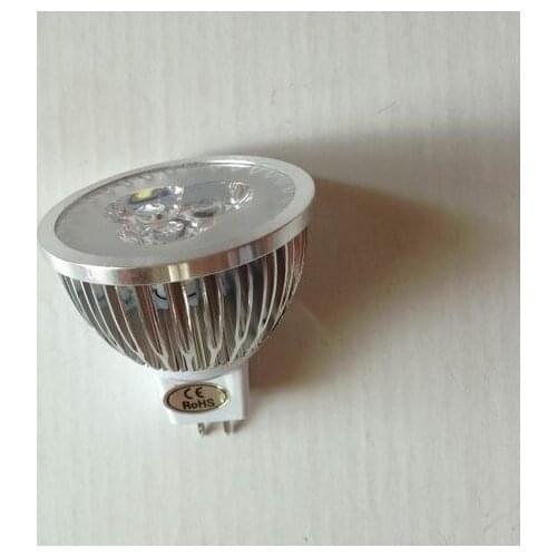 MR16 12v 3w epistar high power led spotlight bulb warm natural daylight white color 250lm CE&ROHS 50pcs/lot DHL freeshipping