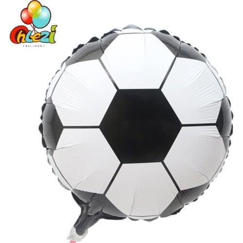 Wholesale 50Pcs 18 inch Football Balloons football match adult Soccer big party Decoration Celebration Kids Birthday Supplies