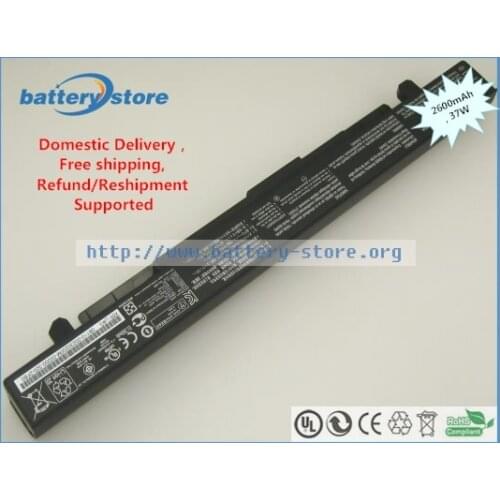 Genuine battery A41-X550A A41-X550 for Asus X550, ASUS X550CL, ASUS X550C, X552C X550CA X552L, X550A x552E, 2600mAh, 37W