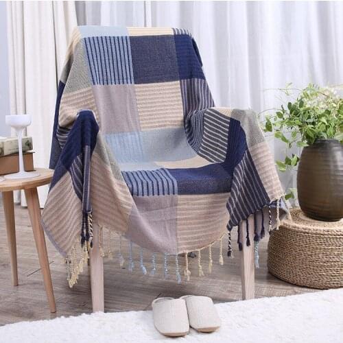 Drop Shipping Sofa Covers Towel for Living Room Sofa Towel for Armchair Knitted Plaid Throw Blanket Bedding Coverlet Tablecloth