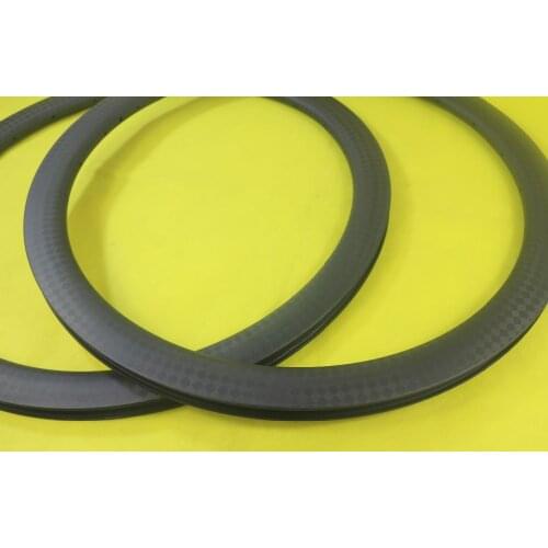 SPEEDSAFE 47mm Depth Clincher 27mm Width Road Bike Carbon Rims basalt 3K 12K 3K twill brake surface 24H 28h 32H CX Bicycle