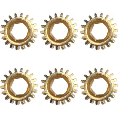 Tuners Tuning Pegs Machine Heads Mount Hex Hole 1/18 Gears for Guitar