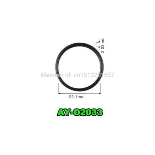 100pieces fuel injector o ring 22.1*2.03mm for Nissan Frontier 3.3L (AY-O2033)