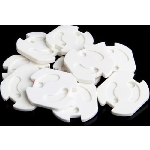 10Pcs Mains Plug Socket Cover Baby Proof Child Safety Plug Guard Protector