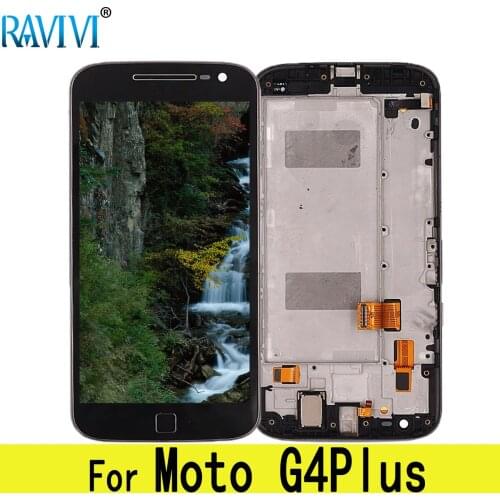 5.5" LCD For Motorola Moto G4 Plus LCD Display Xt1644 Xt1640 Xt1641 Screen Digitizer Assembly Replacement For Motorola G4Plus