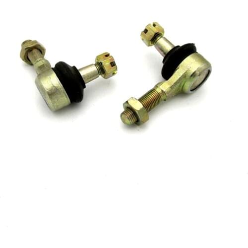 1pair M10 M12 Bolt Tie Rod End Ball Joint Joiner for 110cc 125cc Quad Dirt Bike ATV Buggy Go Kart Motorcycle 10x12mm