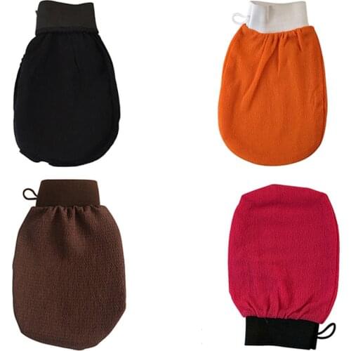 1Pc New Moroccan Hammam Scrub Glove Bathing Glove Exfoliating Kessa Dead Skin Removal Shower Body Rubbing Tan Massage Towel