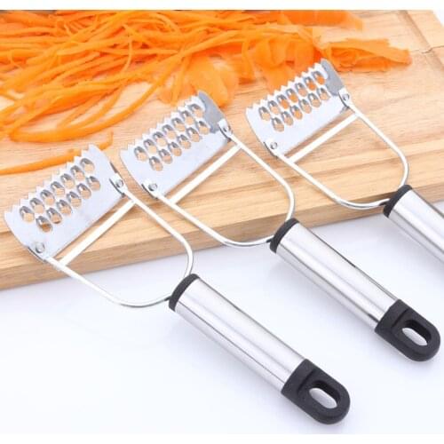 1PC New Multifunction Stainless Steel Vegetable Julienne Grater Peeler Cutter Potato Carrot Fruit Slicer Kitchen Tools