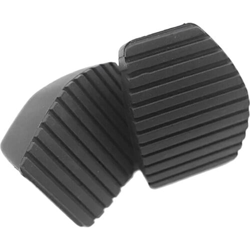 2X Clutch Brake Pedal Rubber Cover Anti-Skid Surface Pads Cover Fit for Peugeot 1007 207 208 301 307 Citroen C3 C4 C5