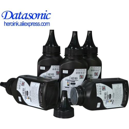 5 Bottles Black High Quality Toner Powder For HP Laserjet M1005 M1005MFP M1319F M1319MFP 1010 1012 For Laser Printe