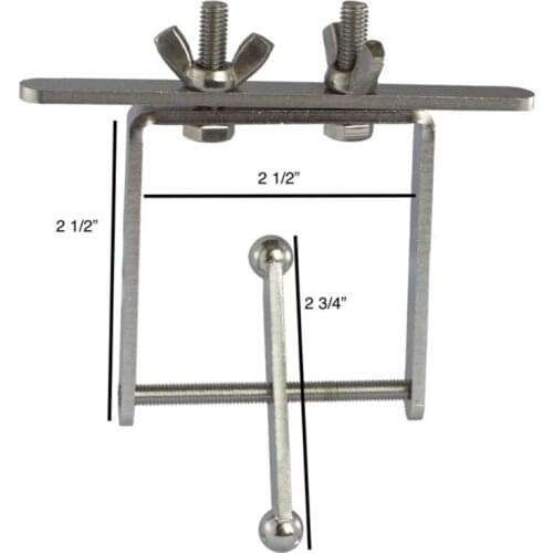 Bird Parrot Stand Toy with Traveling Spinner Stainless Steel Spins on Axis Brain Teaser and Mind Game for Medium to Extra 449E