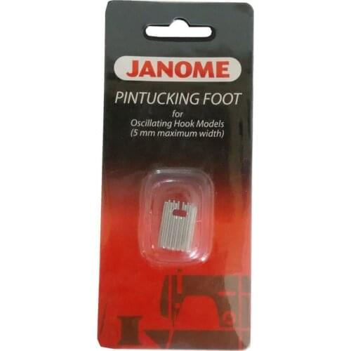 Janome Pintucking Foot for Oscillating Hook Models (5mm maximum width) 200328003