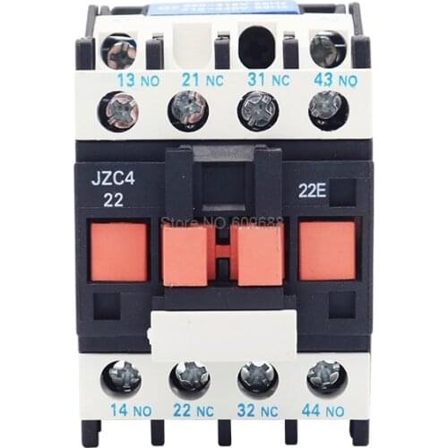 JZC4 Contactor Intermediate Relay JZC4-22 JZC4-31 JZC4-40 Coil Voltage 380V 220V 36V
