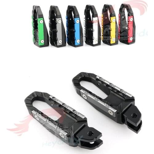 Motorcycle CNC Billet Wide Foot Pegs Pedals Rest Footpegs For DUCATI Superbike 1200/1200S 848/1100S