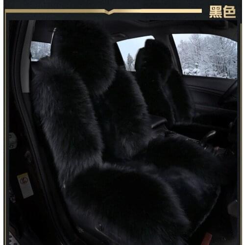 TO YOUR TASTE auto accessories universal luxury wool car seat cushion for Murcielago Gallardo Rolls-Royce Phantom winter thick
