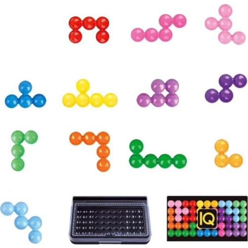 2021 New Pyramid Smart Games IQ Puzzler Intelligence Challenge Educational Toys Puzzle