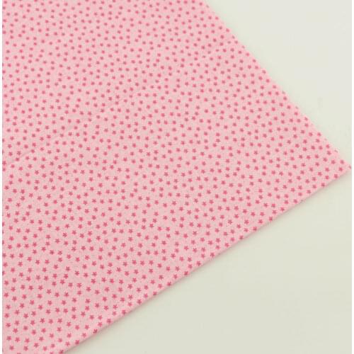 New Arrivals Little Pink Flowers Design 100% Cotton Material Sewing Cloth Craft Tecido Patchwork Decoration Tissue Art Work CM