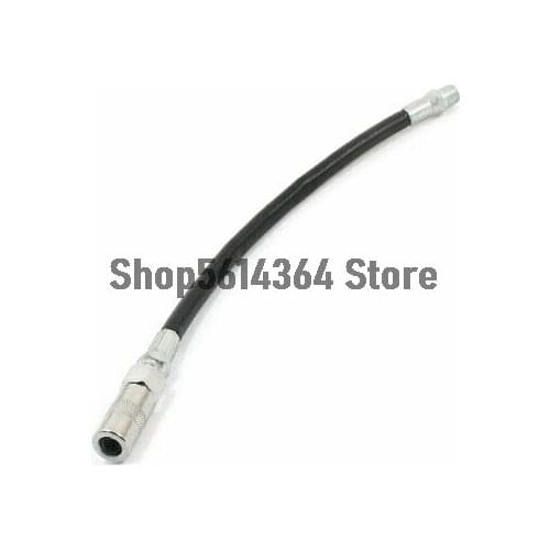 Hand Operated Whip Flexible Grease Gun Hose 4500 PSI 1/8 NPT 10.5" Long