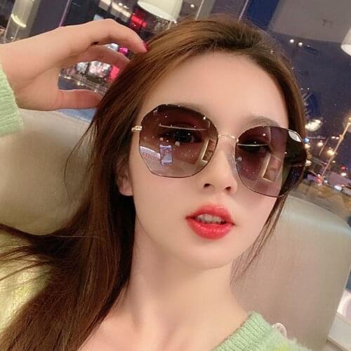 Fashion classic riding driving polarized sun glasses polygon big frame Women sunglasses fashion gradient color beach очки