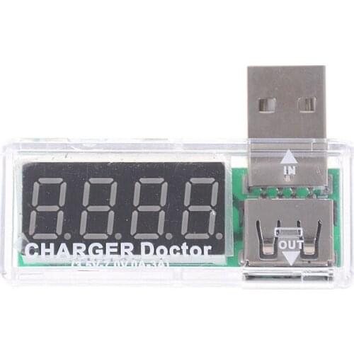 1Pcs USB Charger Tester DC 3.5V 7V USB Current Voltage Charging Detector Tester Battery Voltmeter Ammeter Charger Doctor