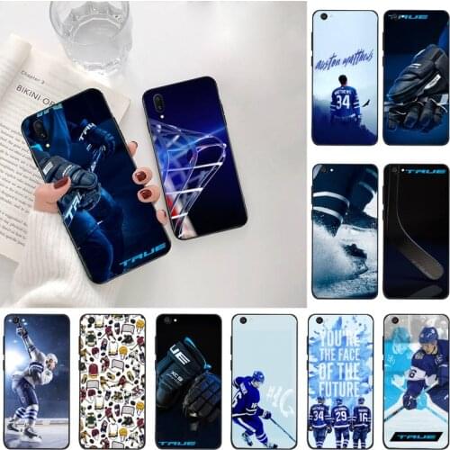 YJZFDYRM Hot ice Hockey Rink sport Black Cell Phone Case For Vivo Y91c Y17 Y51 Y67 Y55 Y93 Y81S Y19 V17 vivos5