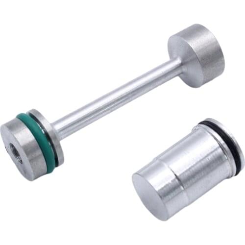 Billet Aluminum Oil Diverter Barbell Fits for GM Gen III & IV LS Engines LS7 LS9 4.8L 5.3L 6.0L 6.2L Auto Accessories