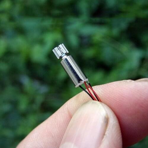 10PCS 4mm*8mm DC 2.4V 3V 3.7V Micro Coreless Vibrating Vibration Motor Hollow Cup Vibrator Eccentric wheel Mini Toy DIY