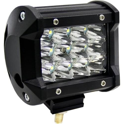 36W 4 inch Car Lights Led Bar Work Light Bar Offroad Motorcycle Foglights Spotlight For Boats ATV UTV SUV PickupTruck