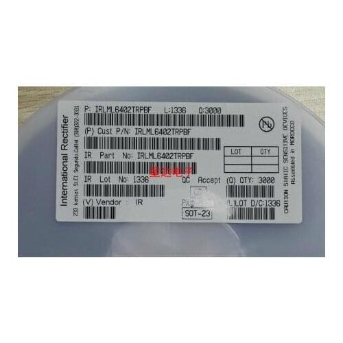 500PCS IRLML6402TRPBF IRLML6402 IRLML0030TRPBF IRLML0030 SOT23