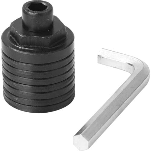 9 Pcs/set Angle Grinder to Grooving Machine Adapter Kit M10 Inner Outer Flange Tile Slotting Gasket with Wrench Machinery Tools