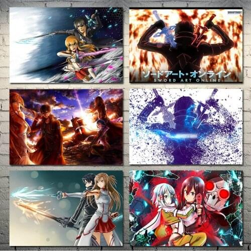 Diamond Painting Sword art Online Animation Diamond Embroidery Cross Stitch Kit Pictures of Rhinestones Home Decoration Gift