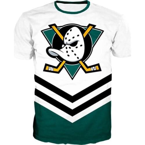 Duck men/women New Fashion Cool 3D Printed t-shirts Casual Style T Shirt Streetwear Tops Dropshipping