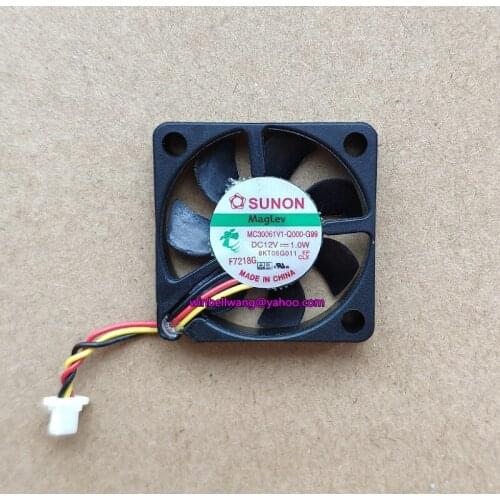 Brand new and original 30*30*6mm 3cm cooling fan MC30061V1-Q000-G99 12V 1.0W 3wires
