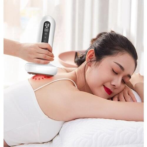 One key pressure relief suction Sha meridian brush household electric wireless beauty salon massage live scraping
