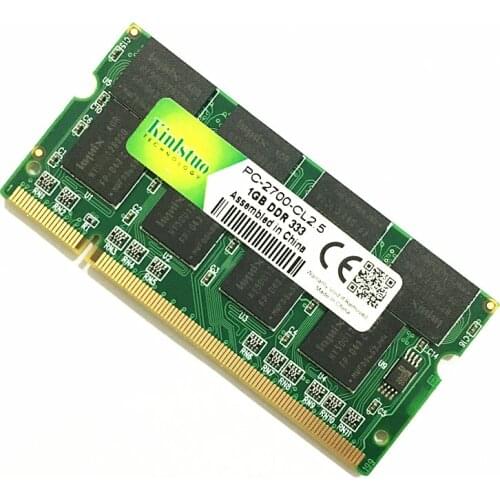 For Notebook Sodimm Memoria Laptop Memory Ram PC3200/PC2700/PC2100 DDR 400/333/266MHz 200PIN ddr1 For 1GB memory