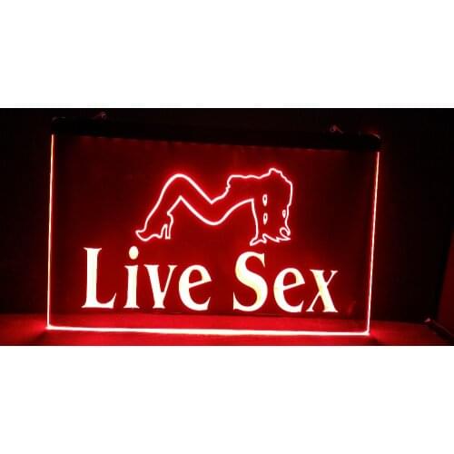 Se01 Live Sex Sexy Girl Dancer XXX LED Neon Light Sign Wholeselling Dropshipper