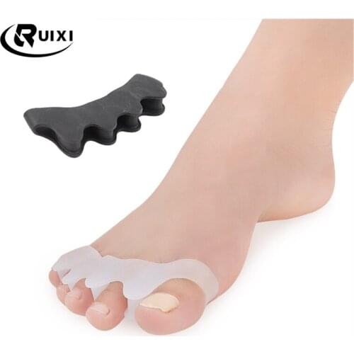 Silicone Hallux Valgus Corrector Toe Separators Bunion Correctors Foot Finger Splitter Thumb Spacer Feet Spreader