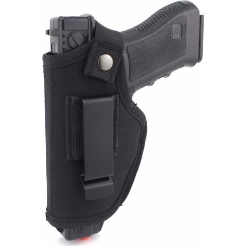 Tactical Gun Holster Concealed Carry Holsters Belt Metal Clip IWB OWB Holster Airsoft Gun Bag for All Sizes Handguns
