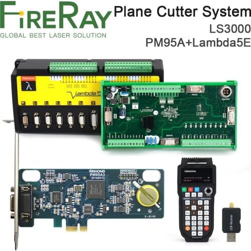 FireRay WeiHong Fiber Laser Controller LS3000 PM95A+ Lambda5E(LD5E-04) For Plane High Power Cutting